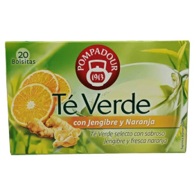 Té Verde con Jengibre y Naranja...