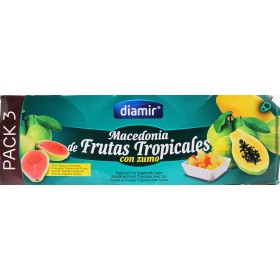 Macedonia Frutas Tropicales con Zumo...