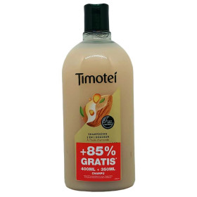 Champú Timotei Almendra. 400 + 350ml