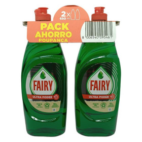 Lavavajillas Fairy. Pac-2 x 650ml