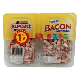 Bacon Tacos El Pozo. 2 x 55grs