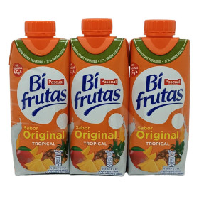 Zumo Bi Frutas Tropical Pascual. 3 x...