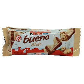 Kinder Bueno White. Pac/3 x 43grs