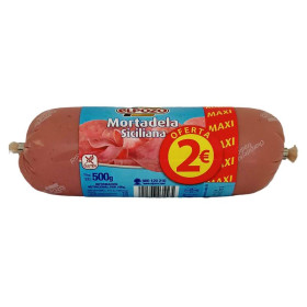 Mortadela Siciliana El Pozo. 500 gr