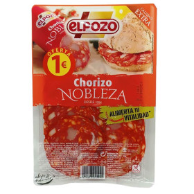 Chorizo Nobleza Loncha El Pozo. 65gr