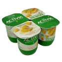 ▷ Comprar Yogur Activia Trozos de Fresa Danone. 4x120 gr
