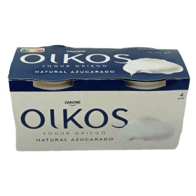 Yogur Okios Natural Danone. 4x110 gr