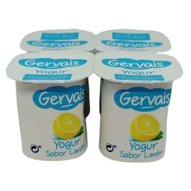 Yogur Gervais Limón. 4x120 gr