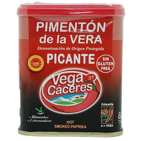 Pimentón Picante de la Vera. 75 gr