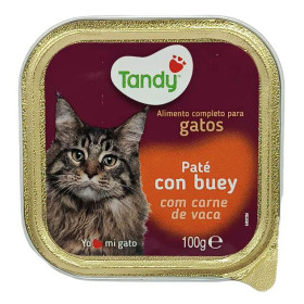 Comida Gatos Paté Buey Tandy. 100grm