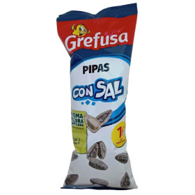 Pipas Grefusa Con Sal. 100grs