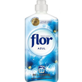 Suavizante Flor Azul. 59 Dosis. 1,062ml