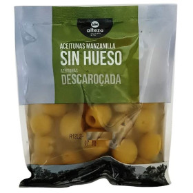 Aceituna Sin Hueso Alteza Bolsa. 70grs