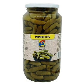 Pepinillos en Vinagre Alsara. 500grs
