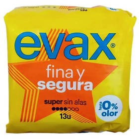 Compresa Evax Super sin Alas. 13...