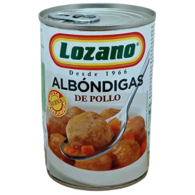 Albondiga Pollo Lozano. 415grs
