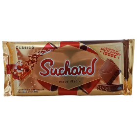 Turrón Suchard Chocolate Clásico. 230grs