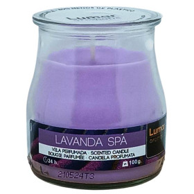 Vela Perfumada Lavanda Spa Vaso Lumar