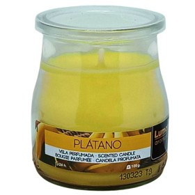 Vela Perfumada Platano Vaso Lumar