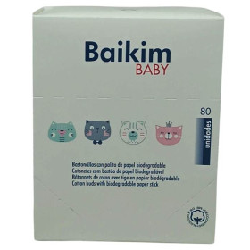 Bastoncillos Seguros Bailim Kids. 80uds