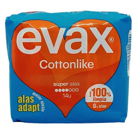 Compresa Evax Super Alas. 12 Unidades