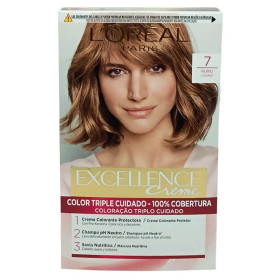 Tinte L´Oreal Paris Rubio Claro. Nº 7