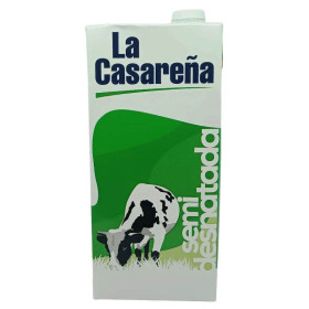 Leche La Casareña Semidesnatada.1 Litro