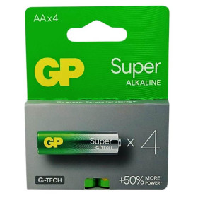 Pilas Alcalinas GP LR06. AA. Pac/4...