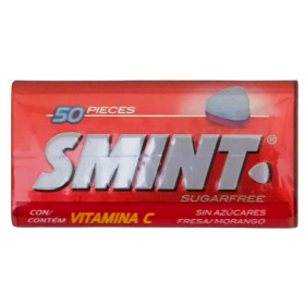 Smint Fresa Sin Azucar. 50 Unidades....
