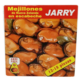 Mejillones Escabeche Jarry 12-15uni....