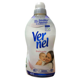 Suavizante Vernel Delicado. 60 Dosis....