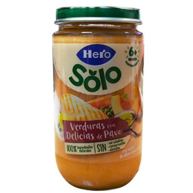 Potito Hero Verduritas con Pavo. 235grs