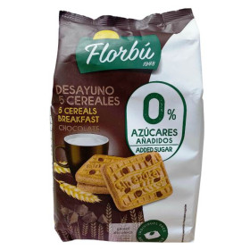 Galleta 5 Cereales con Chocolate 0%...