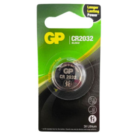 Pila Litio GP CR2032. 3 Vatios. 1 Unidad
