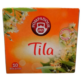 Tila Pompadur. 10 Bolsitas