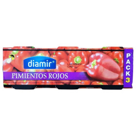 Pimientos Rojo Diamir. Pac-3 x 60grs
