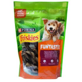 Snacks Perros Funtastix friskies. 175grm