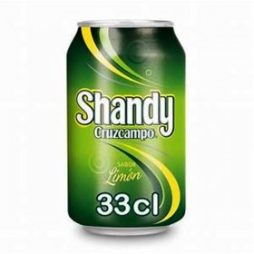 Cerveza Shandy Cruz Campo Lata. 33cl