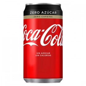 Coca Cola Zero-Zero Lata. 33cl