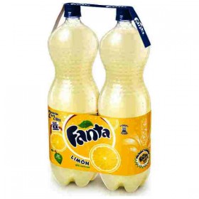 Fanta Limón. Pac-2x2 Litros