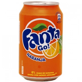 Fanta Naranja Lata. 33cL