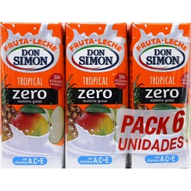 Zumo Bio Tropical Don Simon. Pac-6x200ml