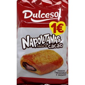 Napolitana Rellena Cacao Dulcesol. 4...