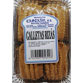 Galleta Rizadas Castaño. Pac-8 Unidades