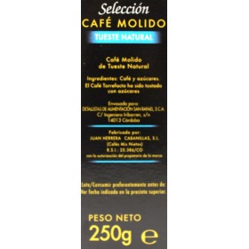 Café molido natural Colombia Carrefour Selección 250 g.