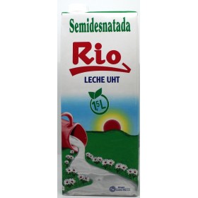 LECHE RIO SEMIDESNATADA.1,5 Litros