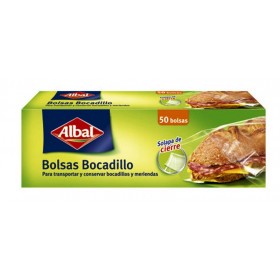 BOLSA BOCADILLOS ALBAL 17x245cn.50...
