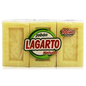 JABON LAGARTO NATURAL.3x200grs.600grs