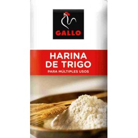 Harina Trigo Gallo. 1 Kilo