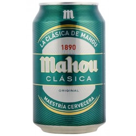 Cerveza Mahou Clásica Lata. 33cl